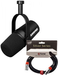 Pack micro Shure MV7X + Xlr Xlr 3 m offert