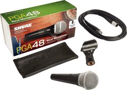 Micro chant Shure PGA48 XLR