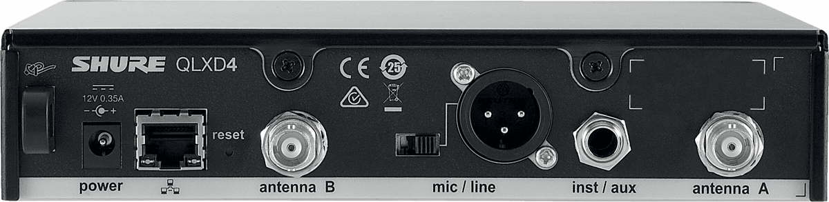 Shure Ssx Qlxd4 Bande G51 - RÉcepteur Hf - Variation 1