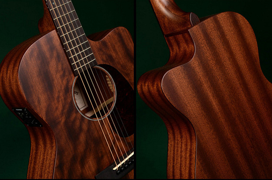 Sigma 000mc-15e Auditorium Cw Tout Acajou Rw - Natural Satin - Guitare Electro Acoustique - Variation 2