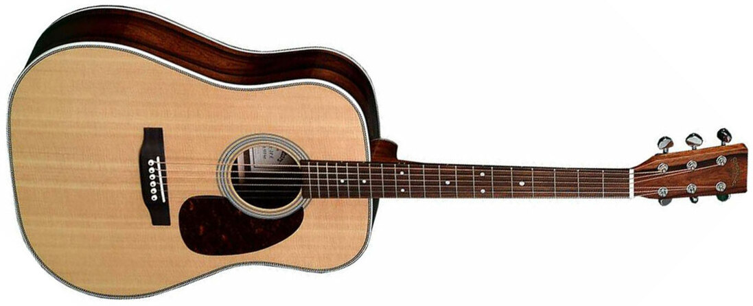 Sigma Dmr-28h Standard Dreadnought Epicea Palissandre Madagascar - Natural - Guitare Acoustique - Main picture