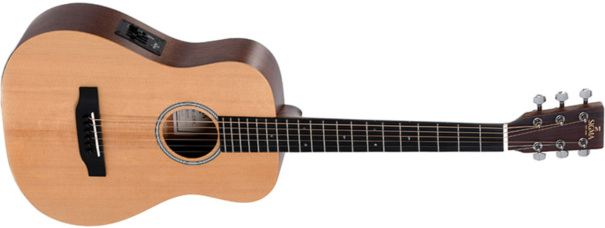 Sigma Tm-12e Travel Epicea Acajou Mic - Natural Satin - Guitare Acoustique Voyage - Main picture