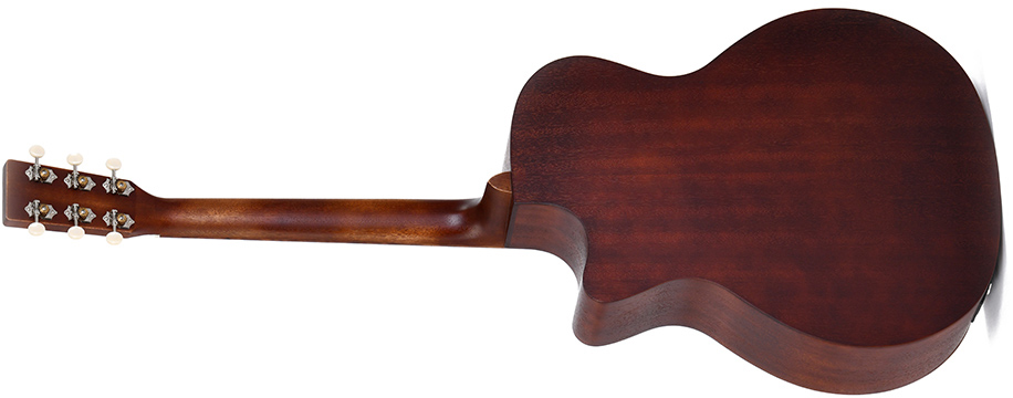 Sigma Gmc-15e-aged Orchestra Model Tout Acajou Pf - Natural Distressed Satin - Guitare Folk - Variation 1
