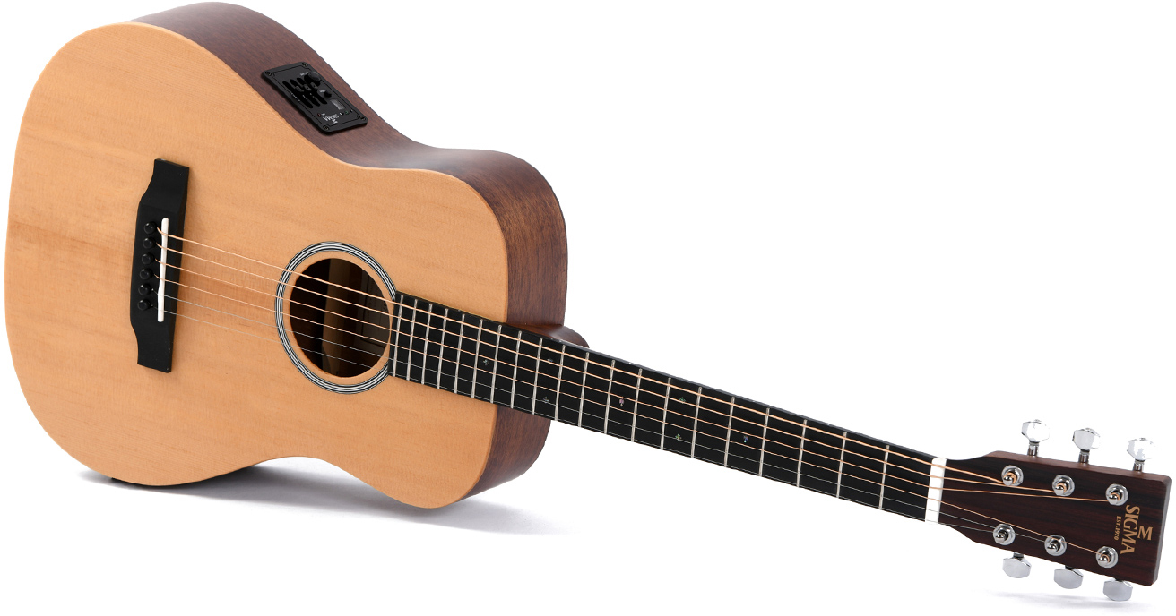 Sigma Tm-12e Travel Epicea Acajou Mic - Natural Satin - Guitare Acoustique Voyage - Variation 2