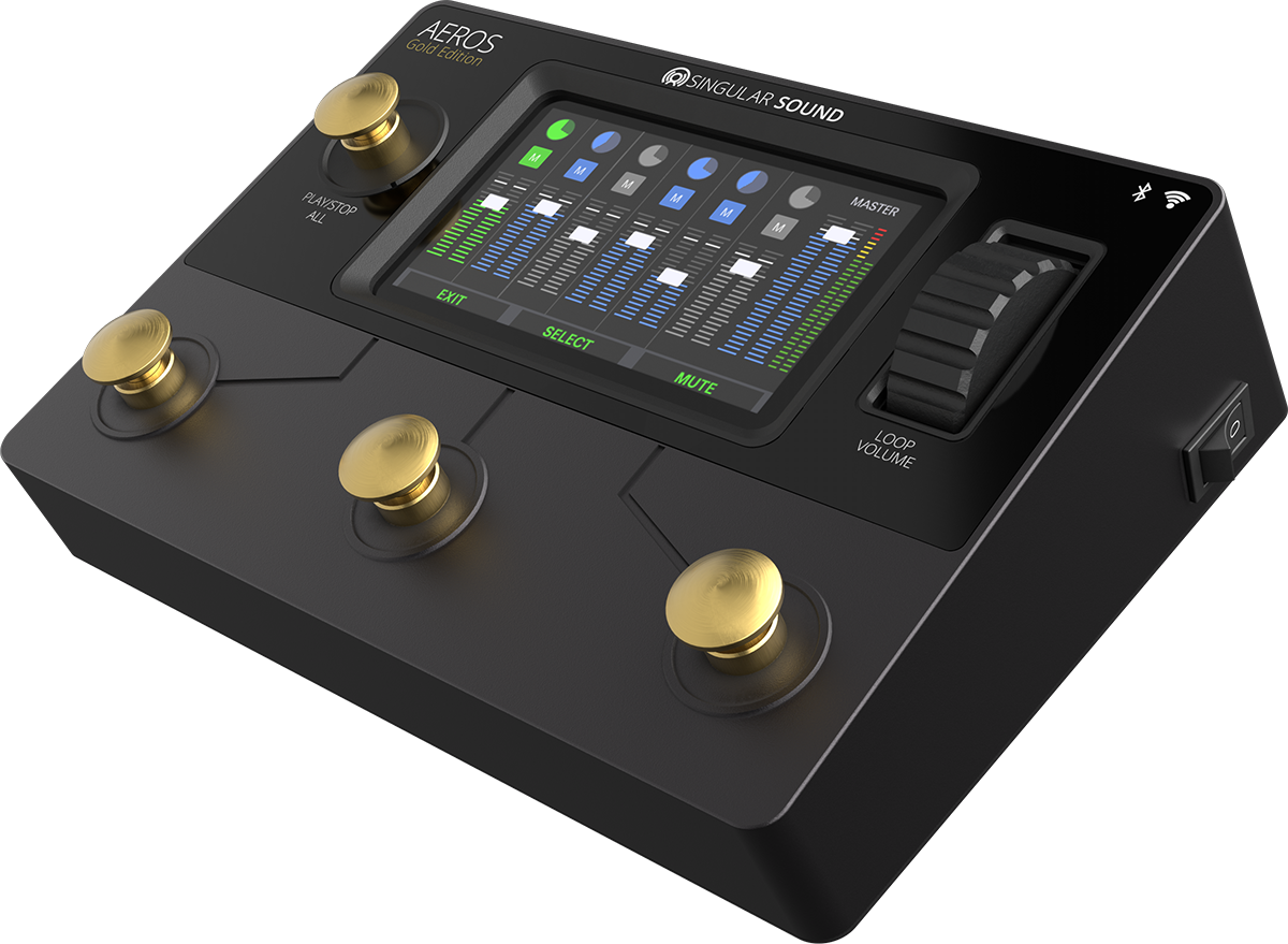 Singular Sound Aeros Looper Gold - PÉdale Looper - Variation 1