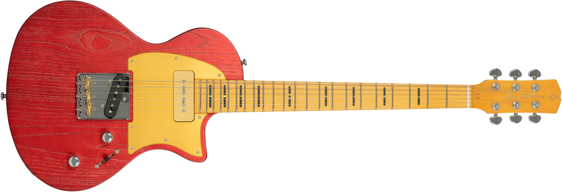 Sire Larry Carlton I5t 2s P90 Ht Mn - Candy Apple Red - Guitare Électrique Single Cut - Main picture