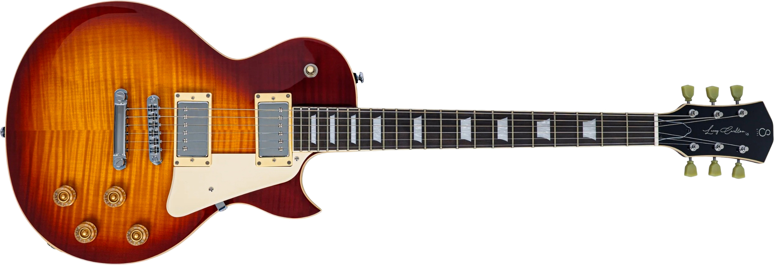Sire Larry Carlton L5 2h Ht Rw - Tobacco Sunburst - Guitare Électrique Single Cut - Main picture