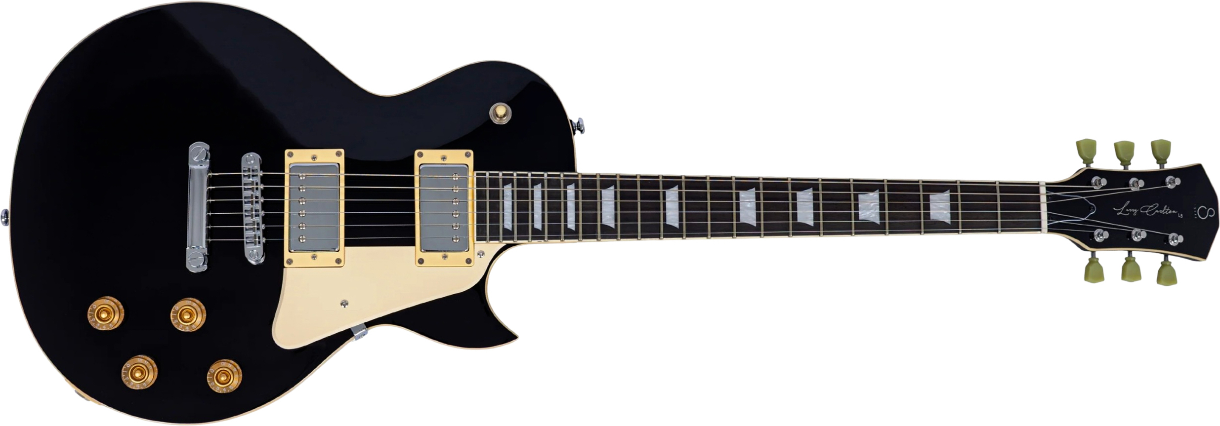 Sire Larry Carlton L5 2h Ht Rw - Black - Guitare Électrique Single Cut - Main picture