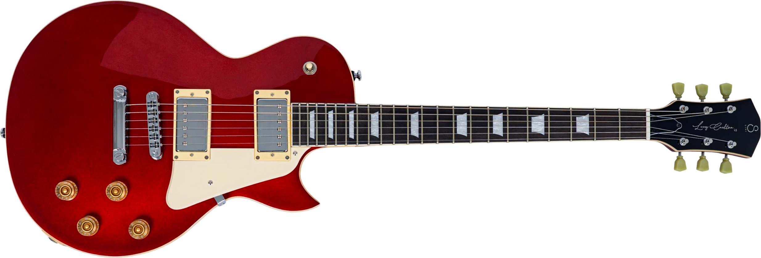 Sire Larry Carlton L5 2h Ht Rw - Candy Apple Red - Guitare Électrique Single Cut - Main picture