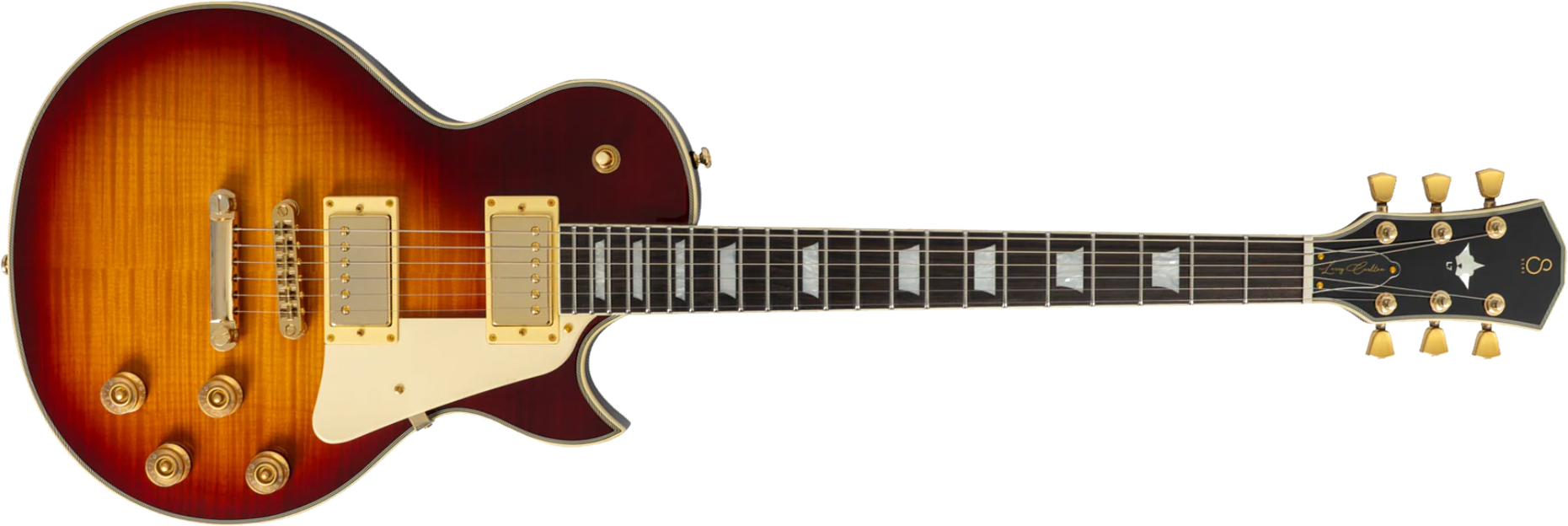Sire Larry Carlton L7 New Gen 2h Ht Eb - Tobacco Sunburst - Guitare Électrique Single Cut - Main picture