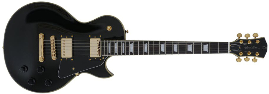 Sire Larry Carlton L7 Signature Ht Hh Eb - Black - Guitare Électrique Single Cut - Main picture