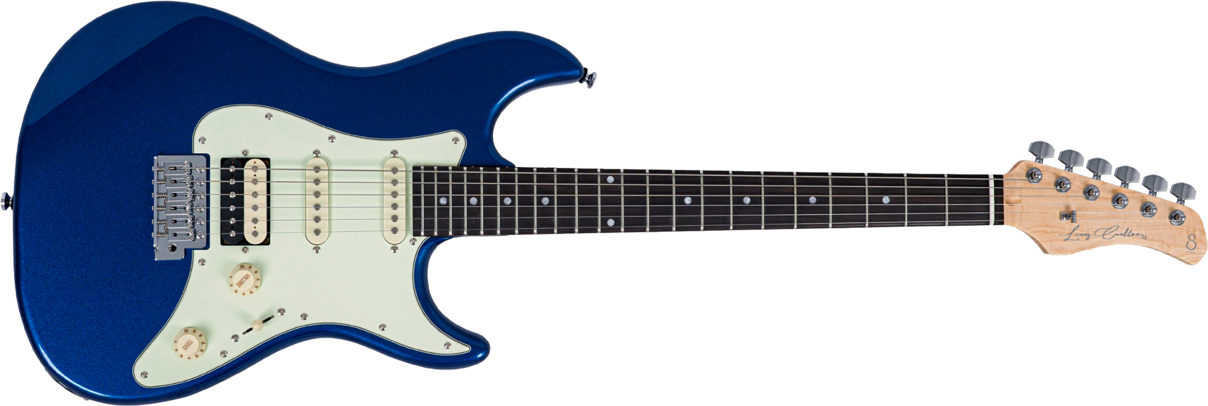 Sire Larry Carlton S1 Hss Trem Rw - Dark Navy - Guitare Électrique Forme Str - Main picture