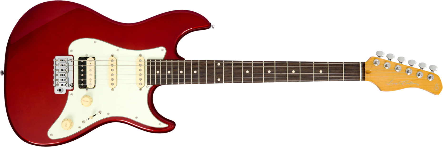 Sire Larry Carlton S3 Hss New Gen Trem Rw - Candy Apple Red - Guitare Électrique Forme Str - Main picture