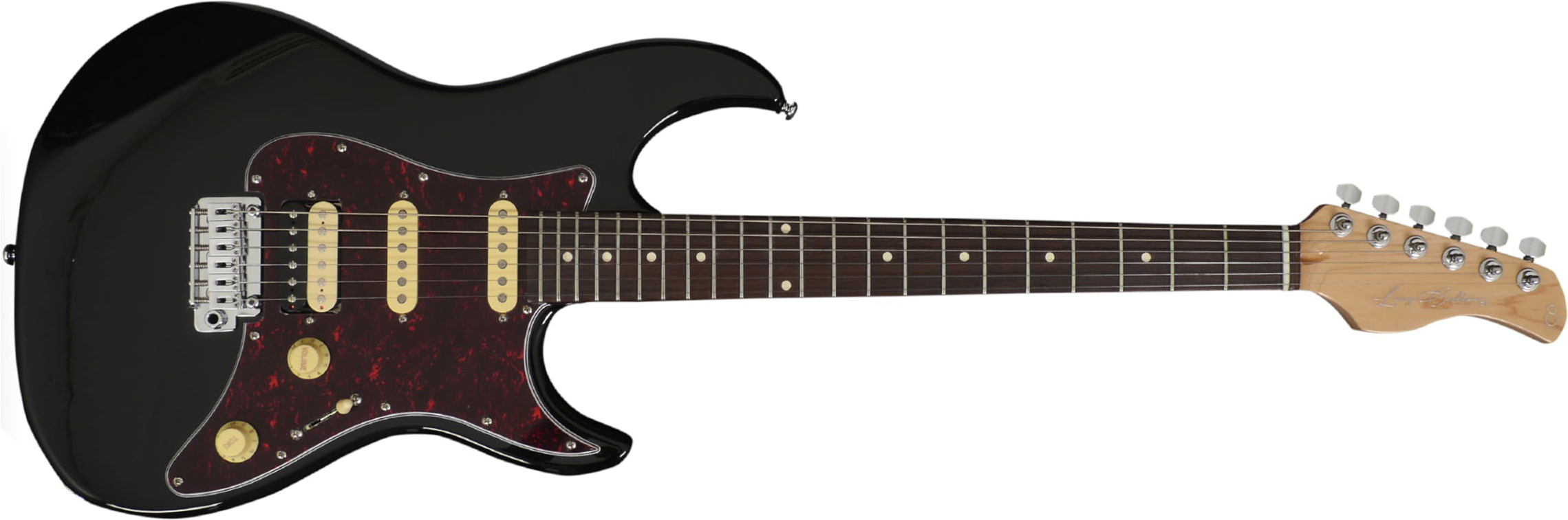 Sire Larry Carlton S3 Signature Hss Trem Rw - Black - Guitare Électrique Forme Str - Main picture