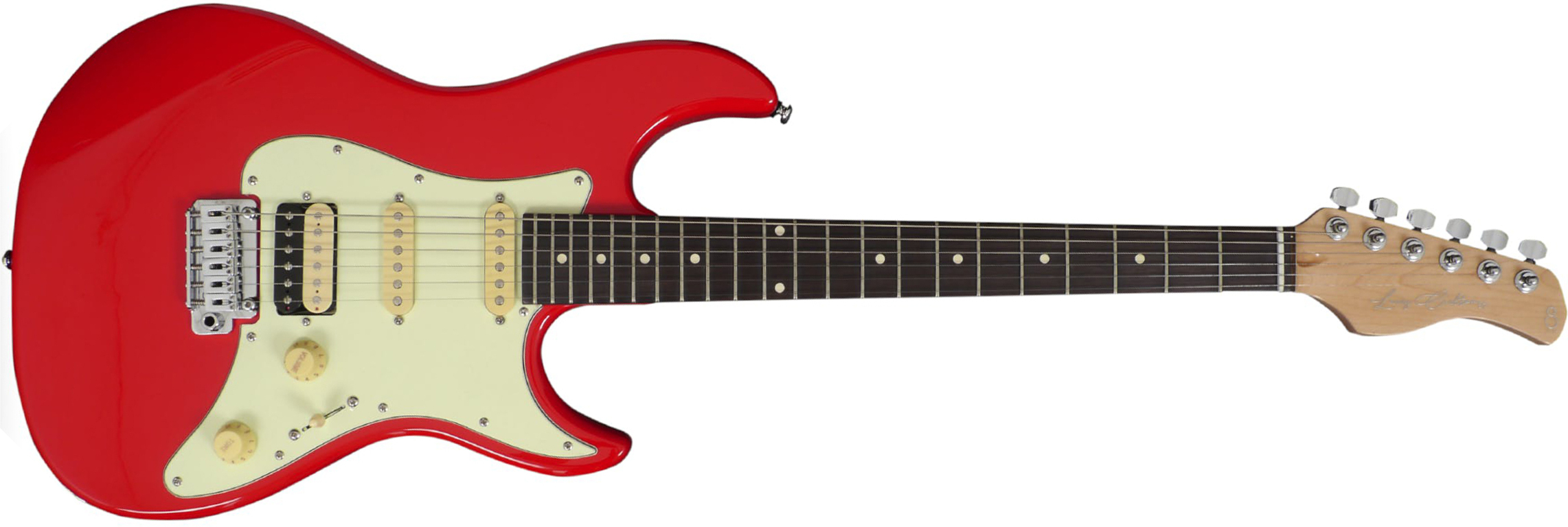 Sire Larry Carlton S3 Signature Hss Trem Rw - Dakota Red - Guitare Électrique Forme Str - Main picture