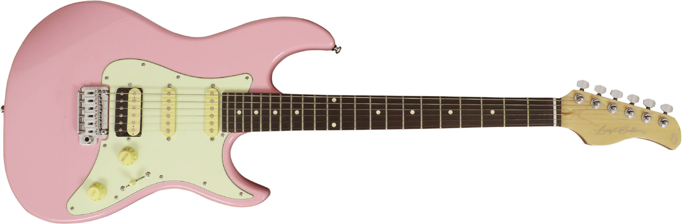 Sire Larry Carlton S3 Signature Hss Trem Rw - Pink - Guitare Électrique Forme Str - Main picture