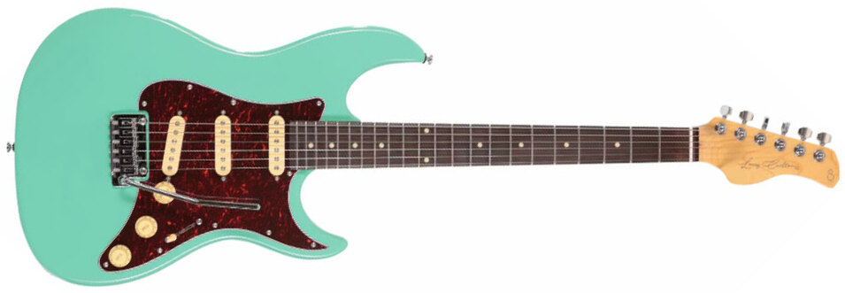 Sire Larry Carlton S3 Sss Signature 3s Trem Rw - Mild Green - Guitare Électrique Forme Str - Main picture