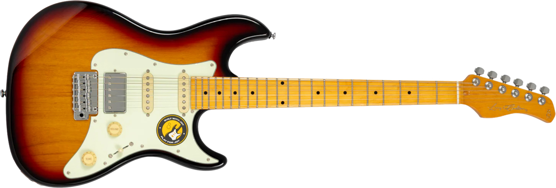 Sire Larry Carlton S5 Hss Trem Mn - 3 Tone Sunburst - Guitare Électrique Forme Str - Main picture