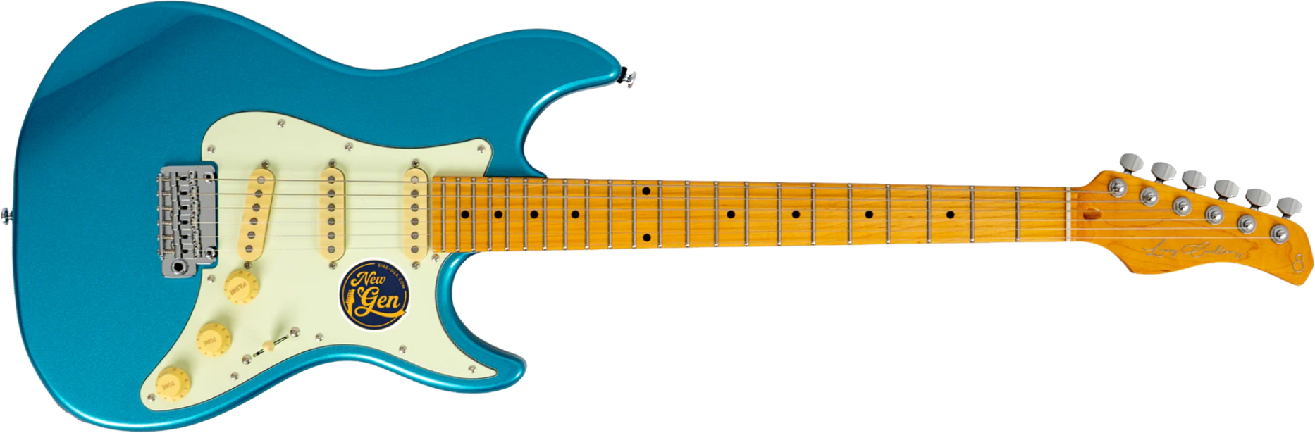Sire Larry Carlton S7 New Gen 3s Trem Mn - Tide Pool - Guitare Électrique Forme Str - Main picture
