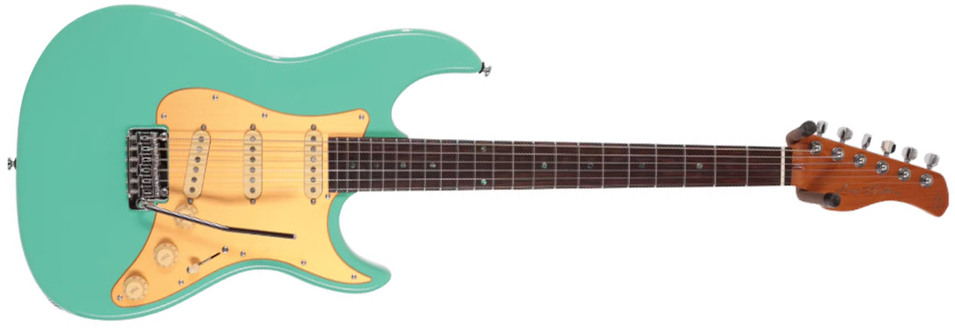 Sire Larry Carlton S7 Vintage Signature 3s Trem Mn - Mild Green - Guitare Électrique Signature - Main picture