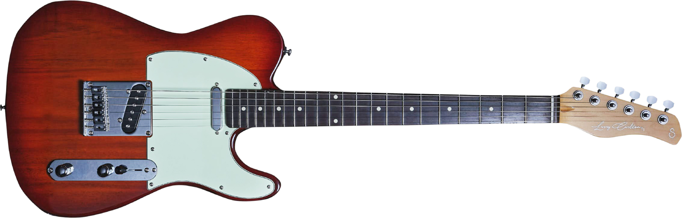 Sire Larry Carlton T3 Signature 2s Ht Rw - Tobacco Sunburst - Guitare Électrique Forme Tel - Main picture