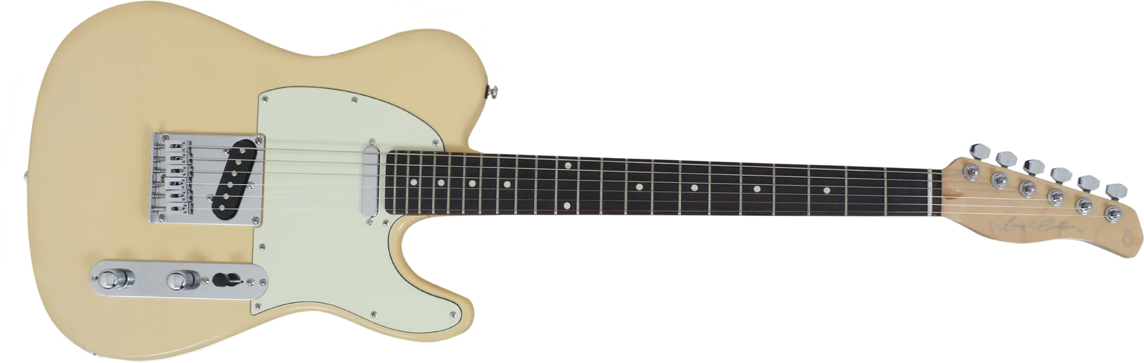 Sire Larry Carlton T3 Signature 2s Ht Rw - Vintage White - Guitare Électrique Forme Tel - Main picture