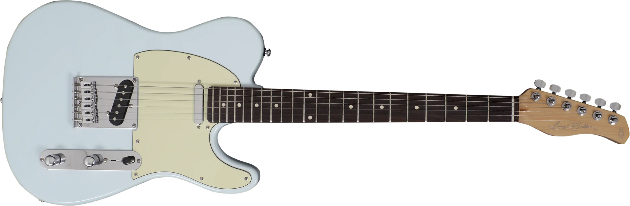 Sire Larry Carlton T3 Signature 2s Ht Rw - Sonic Blue - Guitare Électrique Forme Tel - Main picture