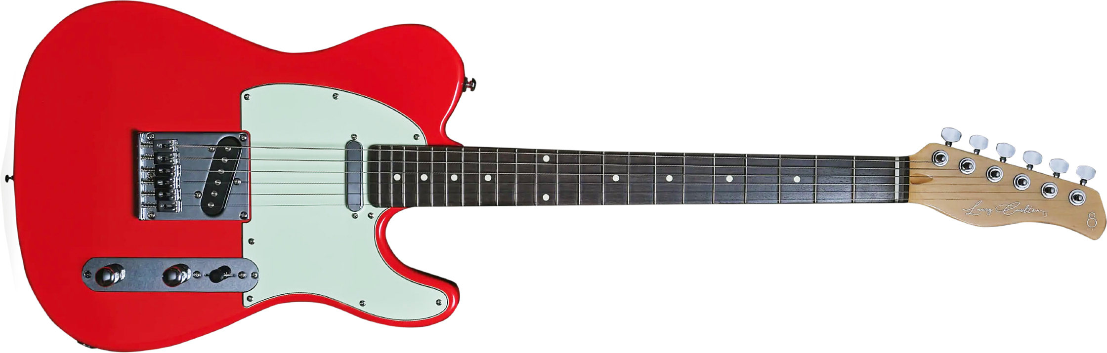 Sire Larry Carlton T3 Signature 2s Ht Rw - Dakota Red - Guitare Électrique Forme Tel - Main picture