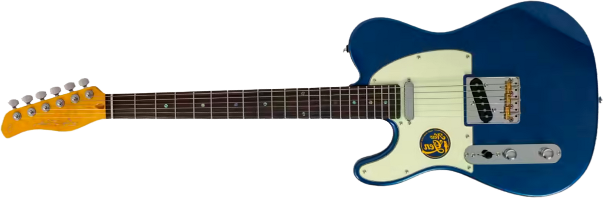 Sire Larry Carlton T7 Lh Gaucher New Gen 2s Ht Rw - Dark Navy - Guitare Électrique Forme Tel - Main picture