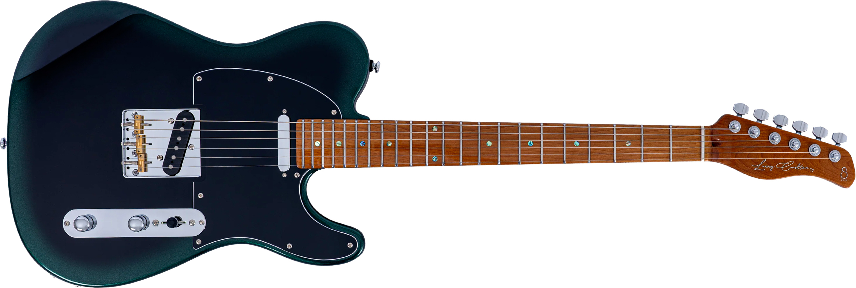 Sire Larry Carlton T7 New Gen 2s Ht Mn - Dark Forest - Guitare Électrique Forme Tel - Main picture