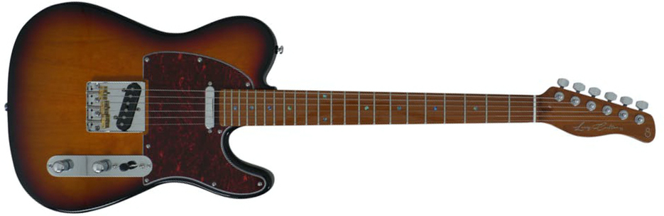 Sire Larry Carlton T7 Signature 2s Ht Mn - Tobacco Sunburst - Guitare Électrique Forme Tel - Main picture