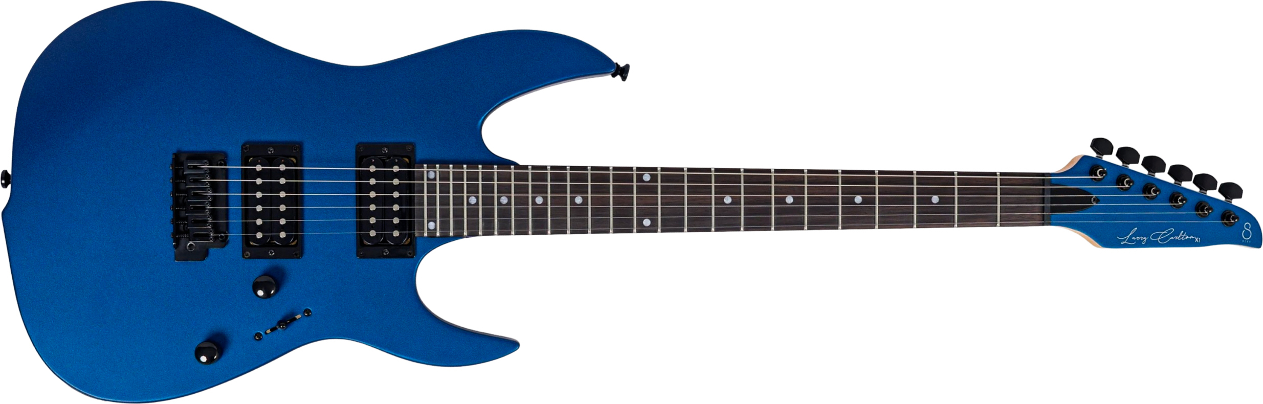 Sire Larry Carlton X1 2h Trem Rw - Dark Navy Satin - Guitare Électrique Forme Str - Main picture