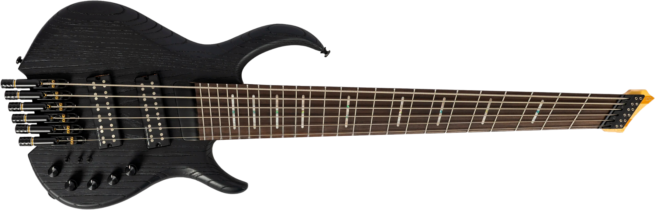 Sire Marcus Miller M6 Headless 6st Multiscale 6c Active Rw - Black - Basse Électrique Solid Body - Main picture