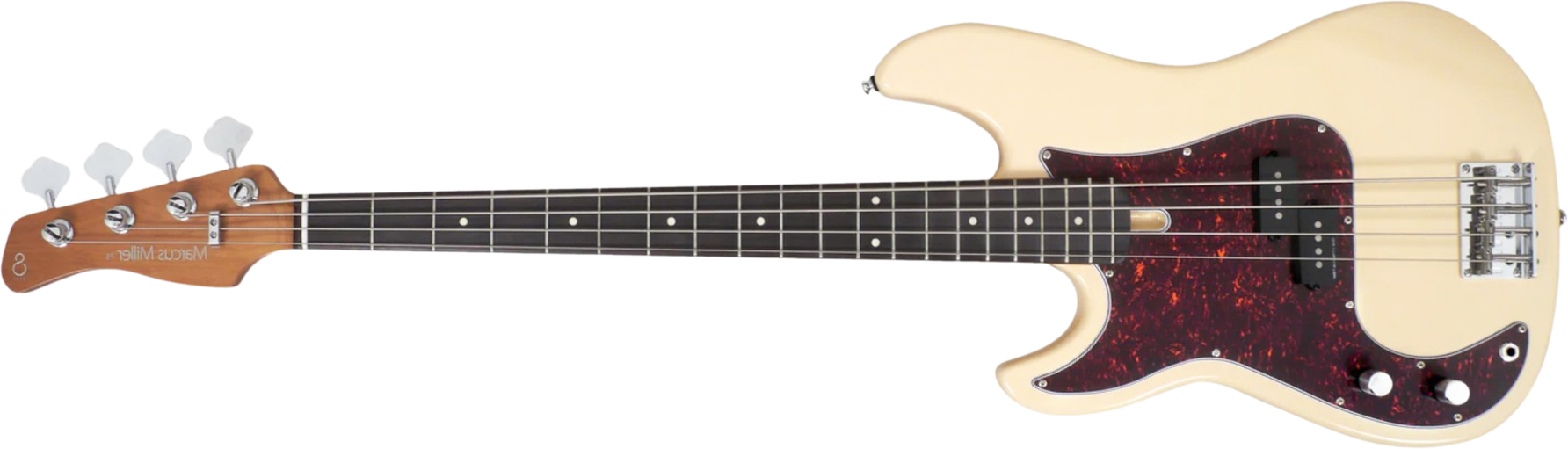 Sire Marcus Miller P5r 4st Lh 4c Gaucher Rw - Vintage White - Basse Électrique Solid Body - Main picture