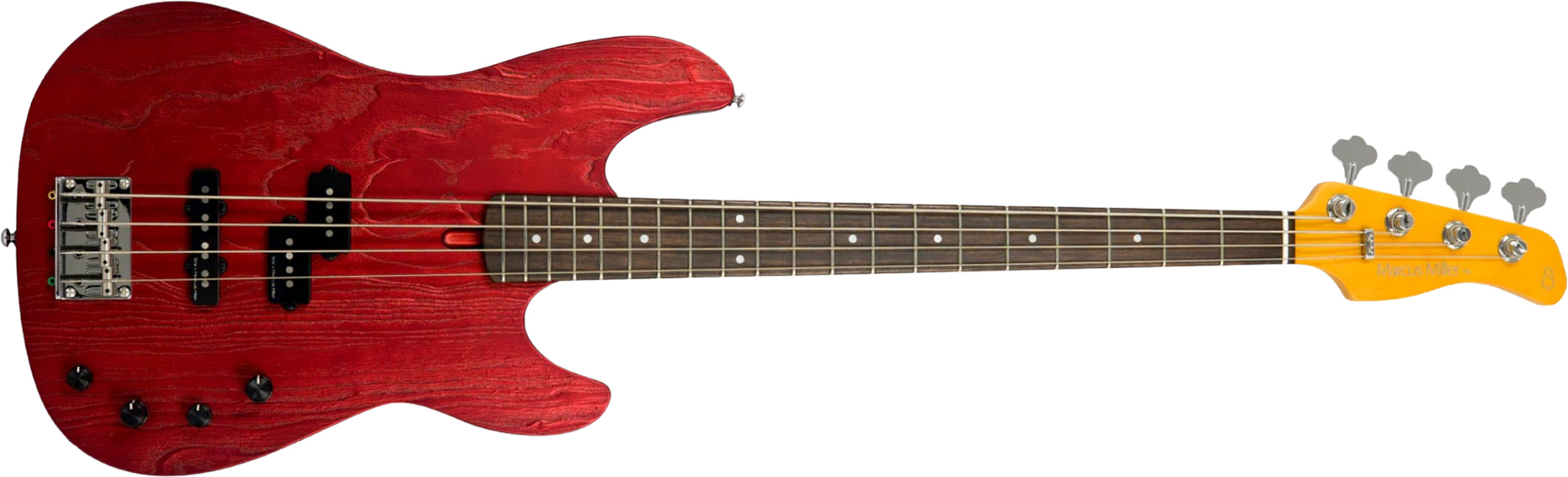 Sire Marcus Miller P6 4st Active Rw - Candy Apple Red - Basse Électrique Solid Body - Main picture