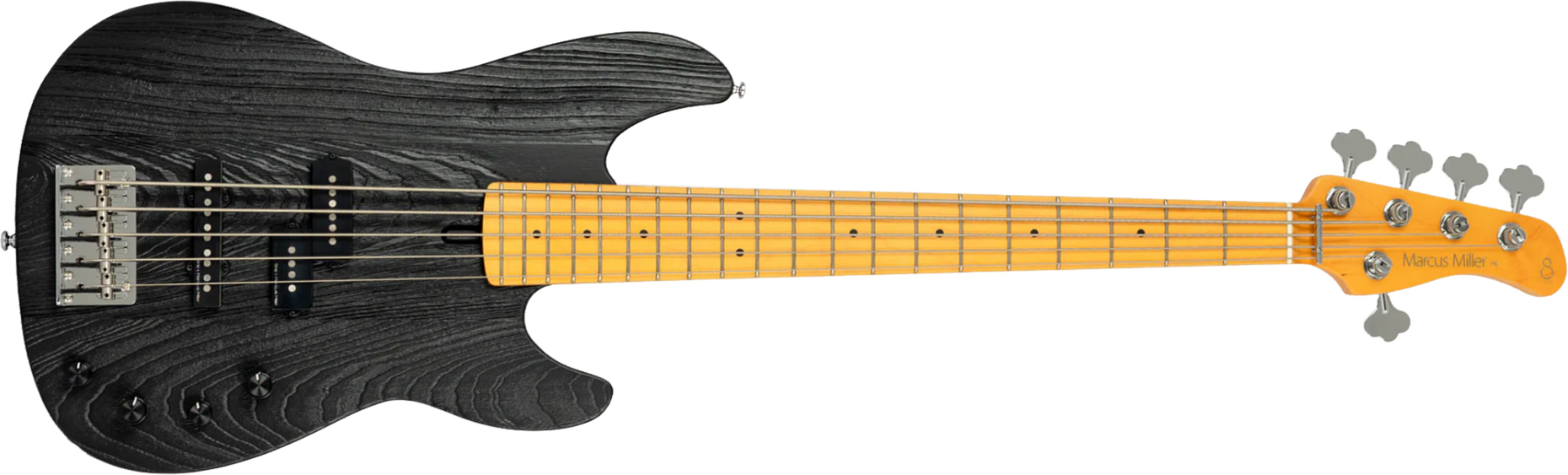 Sire Marcus Miller P6 5st 5c Active Rw - Black - Basse Électrique Solid Body - Main picture