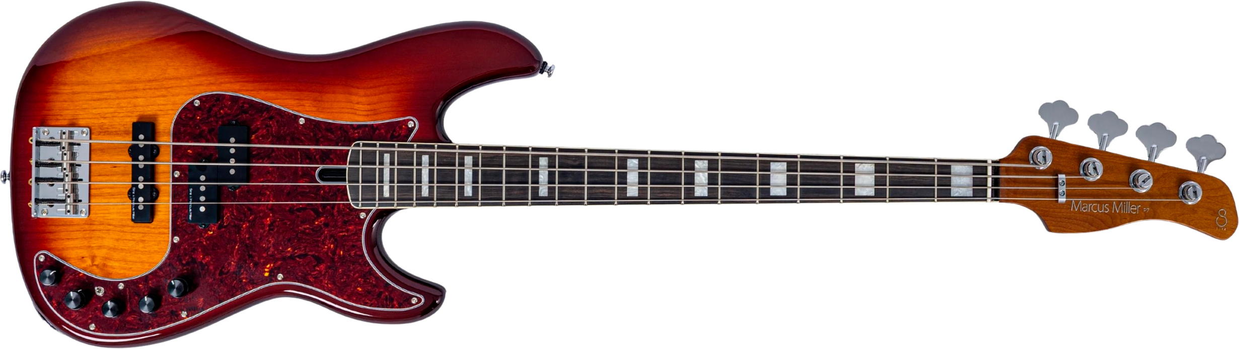 Sire Marcus Miller P7 New Gen 4st Active Eb - Tobacco Sunburst - Basse Électrique Solid Body - Main picture