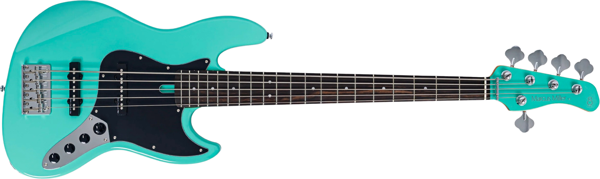 Sire Marcus Miller V3 New Gen 5st 5c Active Rw - Mild Green - Basse Électrique Solid Body - Main picture
