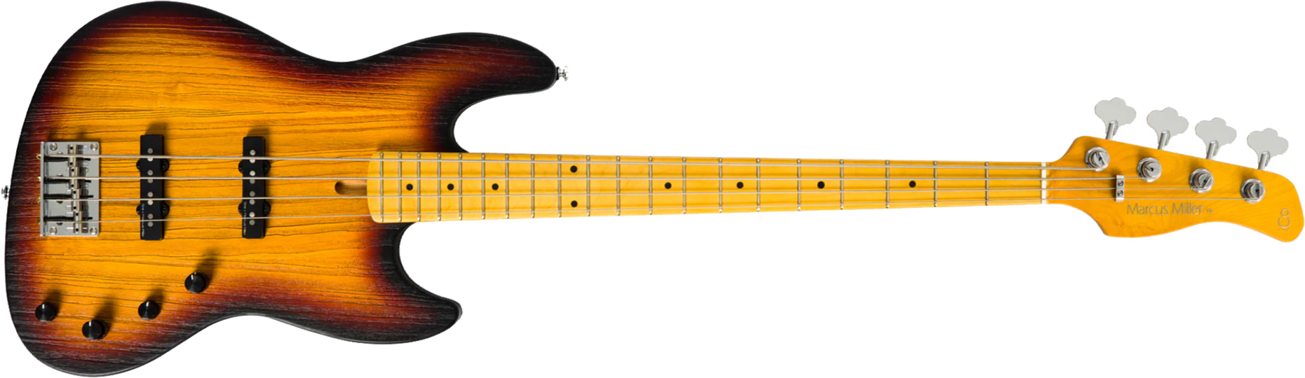 Sire Marcus Miller V6 4st Active Mn - 3 Tone Sunburst - Basse Électrique Solid Body - Main picture