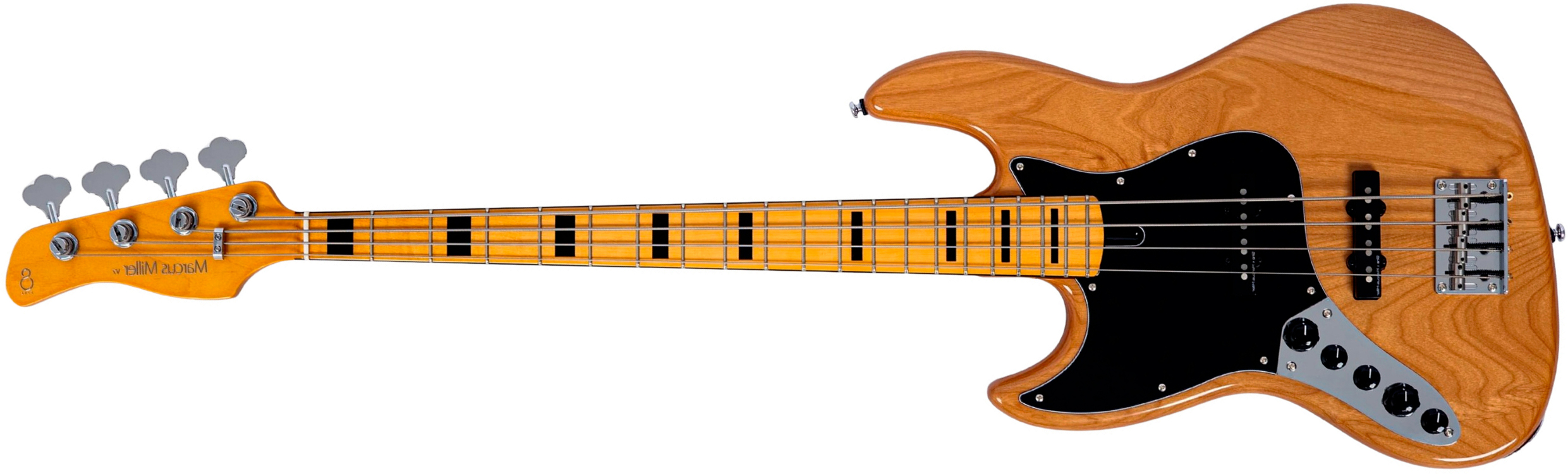 Sire Marcus Miller V7 Alder New Gen 4st Lh 4c Gaucher Active Mn - Natural - Basse Électrique Solid Body - Main picture