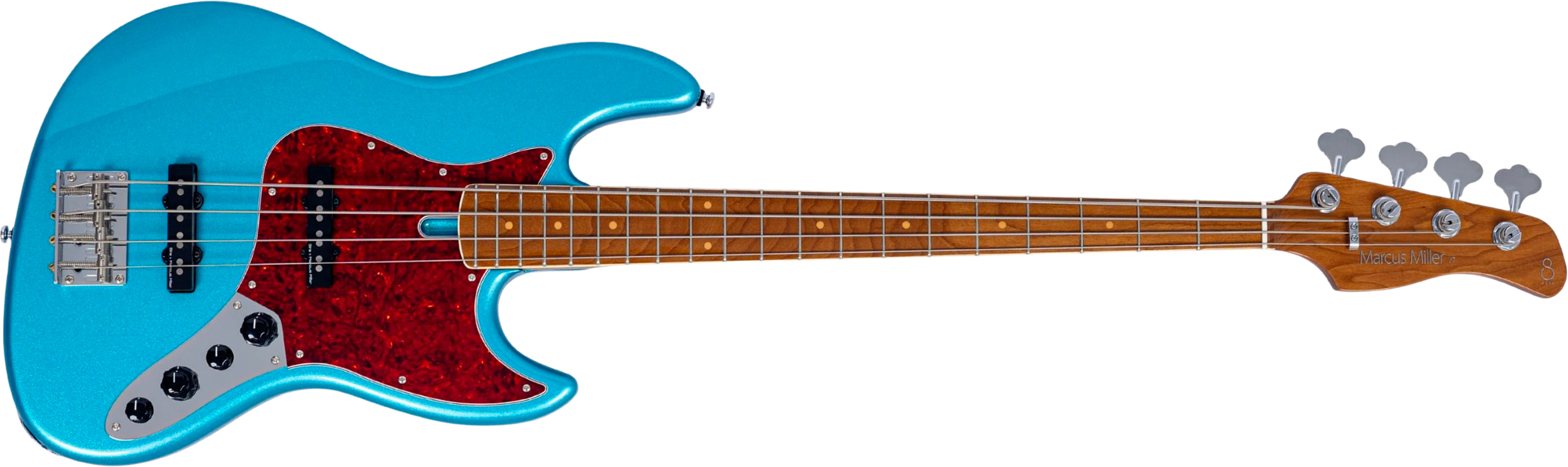 Sire Marcus Miller V7 Vintage New Gen 4st 4c Active Mn - Tide Pool - Basse Électrique Solid Body - Main picture