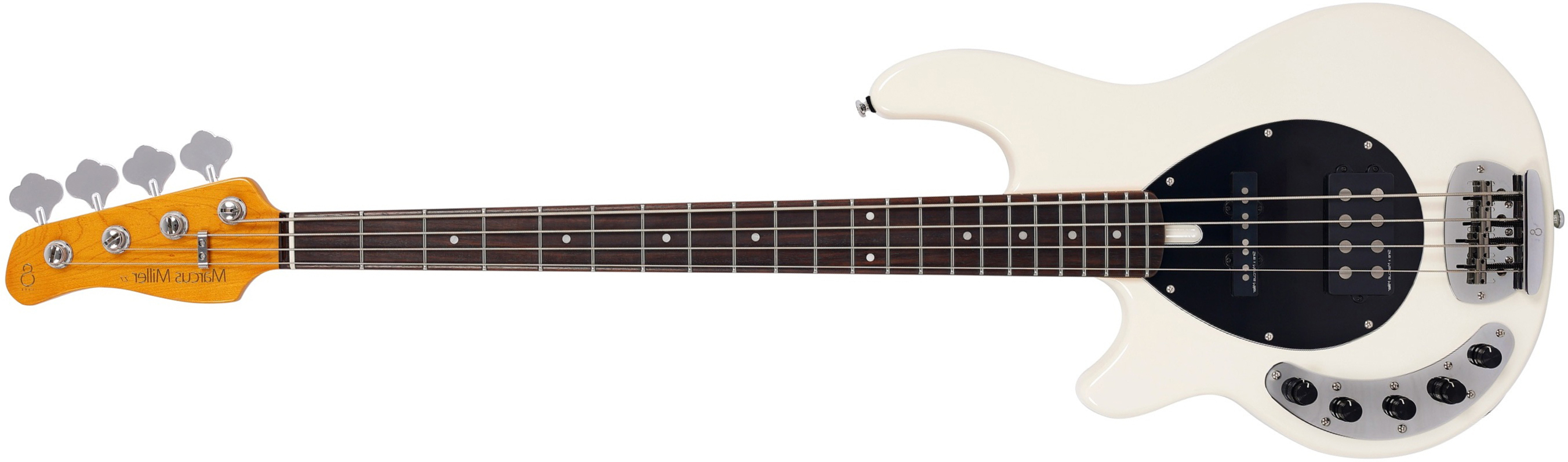 Sire Marcus Miller Z7 4st Lh 4c Gaucher Active Eb - Antique White - Basse Électrique Solid Body - Main picture