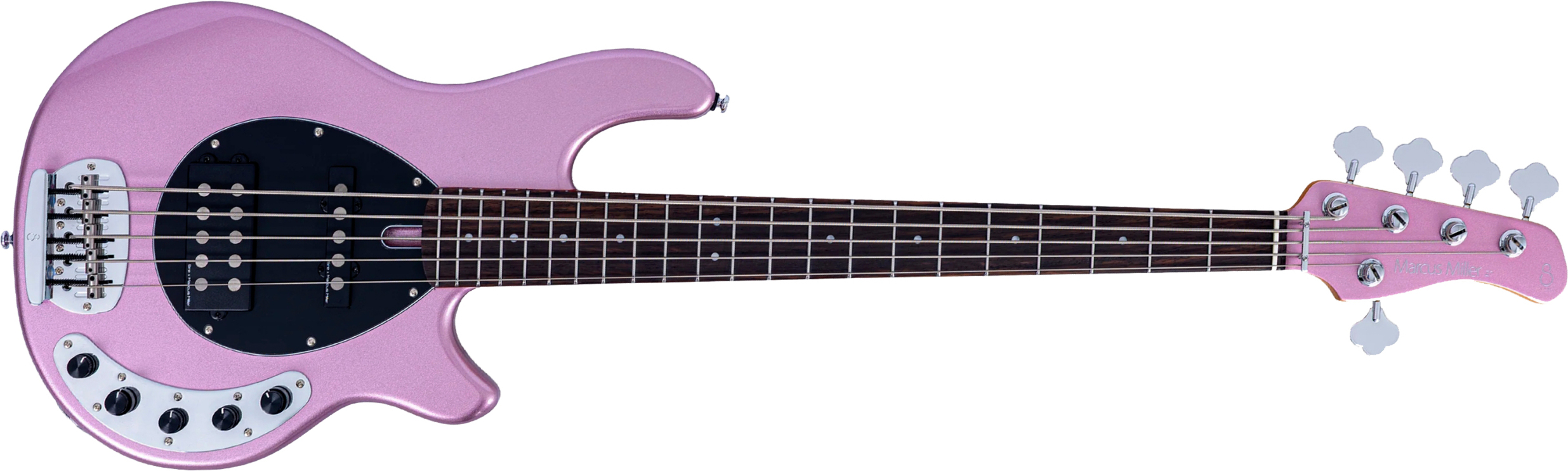 Sire Marcus Miller Z7 5st 5c Active Eb - Burgundy - Basse Électrique Solid Body - Main picture