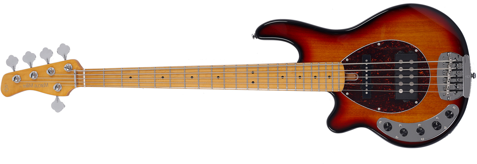 Sire Marcus Miller Z7 5st Lh 5c Gaucher Active Mn - 3 Tone Sunburst - Basse Électrique Solid Body - Main picture