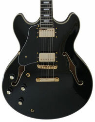 Guitare électrique 1/2 caisse Sire Larry Carlton H7 LH - Black