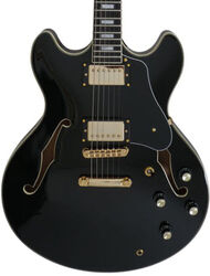 Guitare électrique 1/2 caisse Sire Larry Carlton H7 - Black