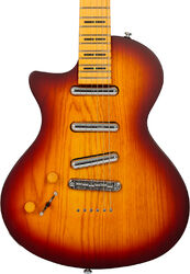 Guitare électrique rétro rock Sire Larry Carlton I5L LH - Tobacco Sunburst Satin