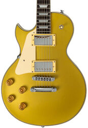 Guitare électrique single cut Sire Larry Carlton L7 New Gen LH - metallic gold