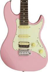 Guitare électrique forme str Sire Larry Carlton S3 - Pink
