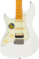 Guitare électrique forme str Sire Larry Carlton S7 HSS New Gen LH - white